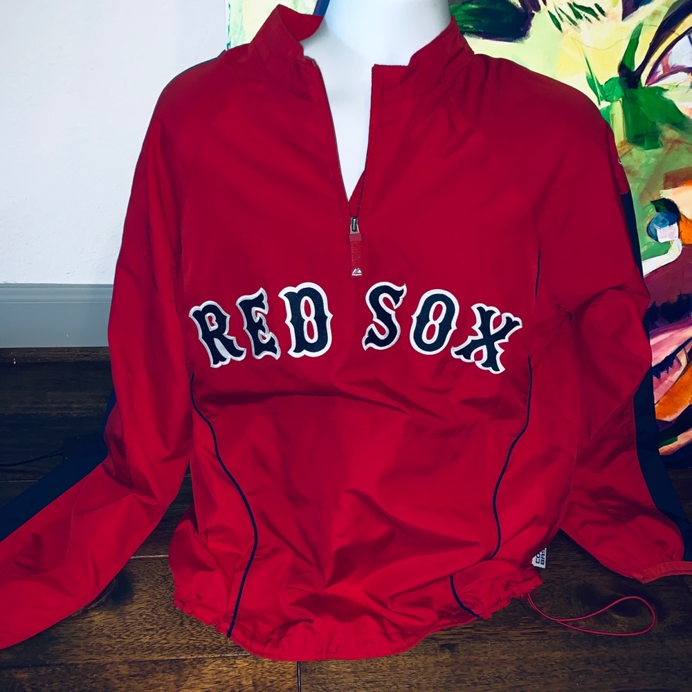 Reb Sox wind breaker
